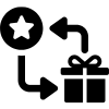 Icono característica "bonificación de puntos"